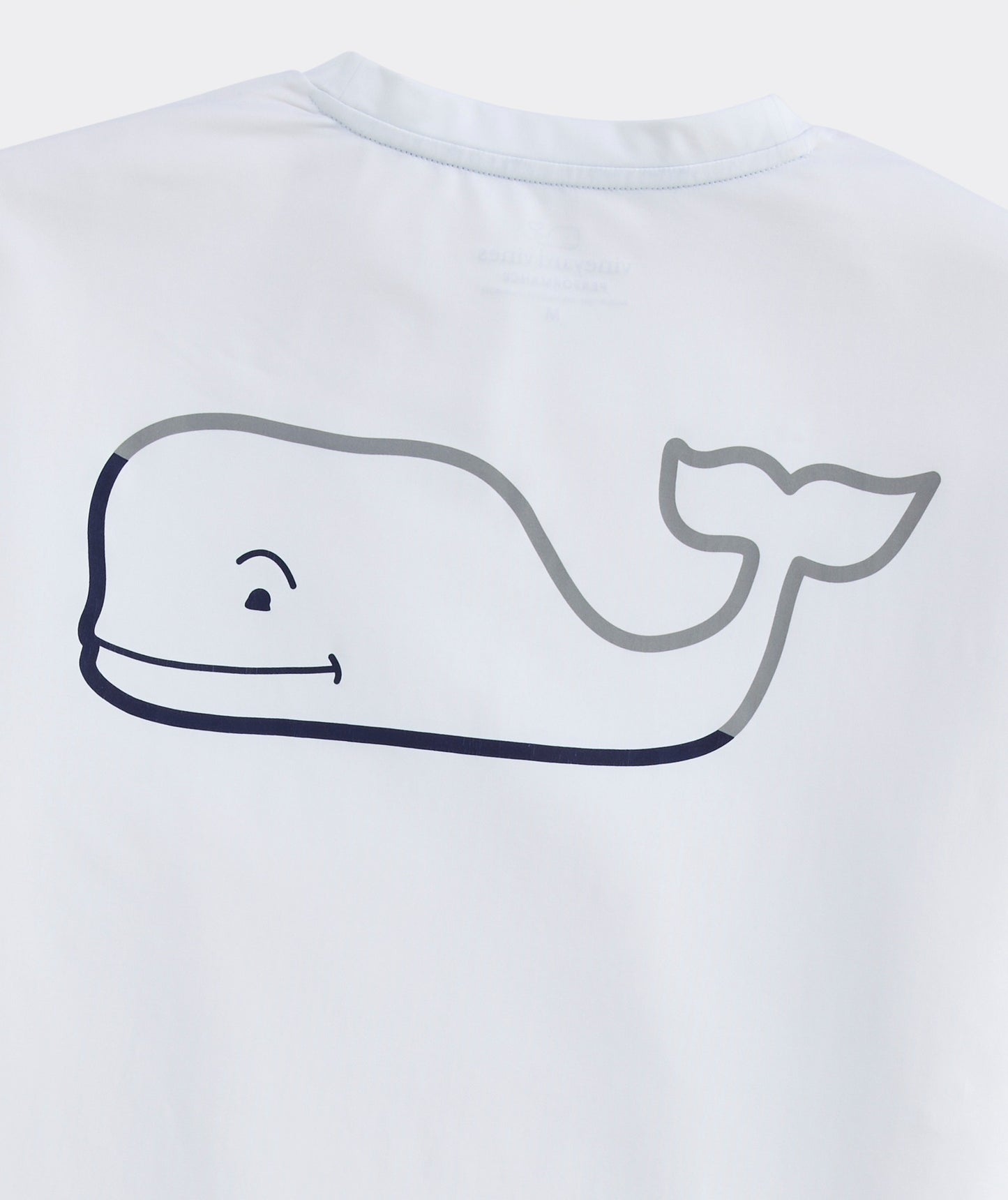 Vineyard Vines Performance Burgee Whale Long-Sleevee Harbor Tee