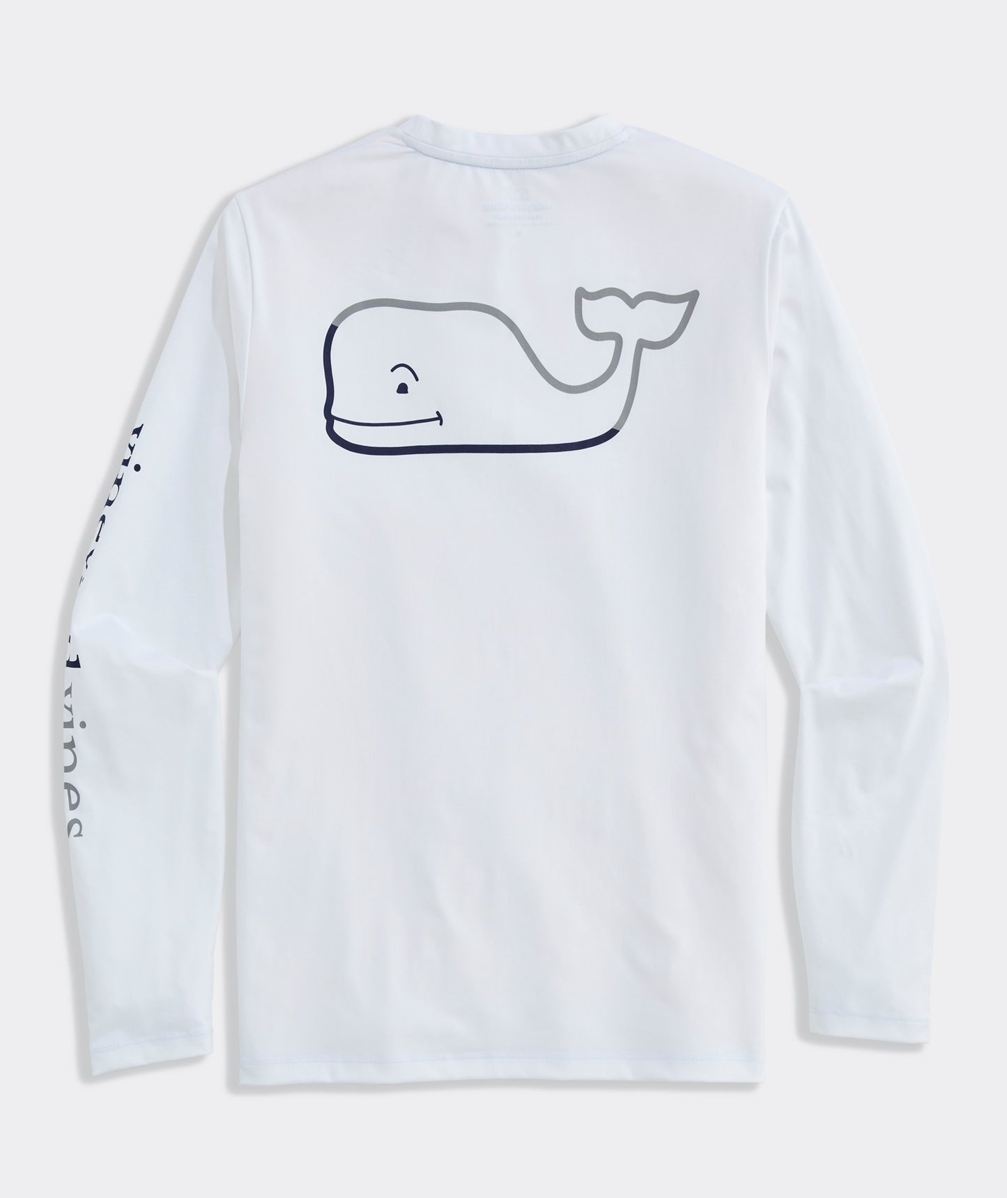 Vineyard Vines Performance Burgee Whale Long-Sleevee Harbor Tee