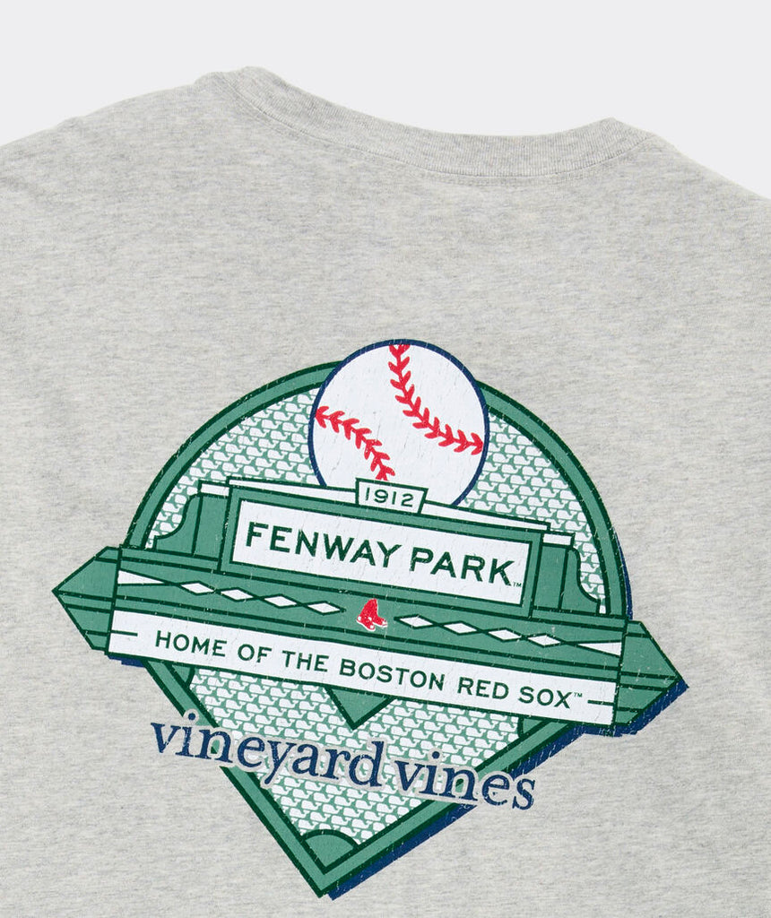 Vineyard Vines Boston Red Sox Fenway Long-Sleeve Pocket T-Shirt
