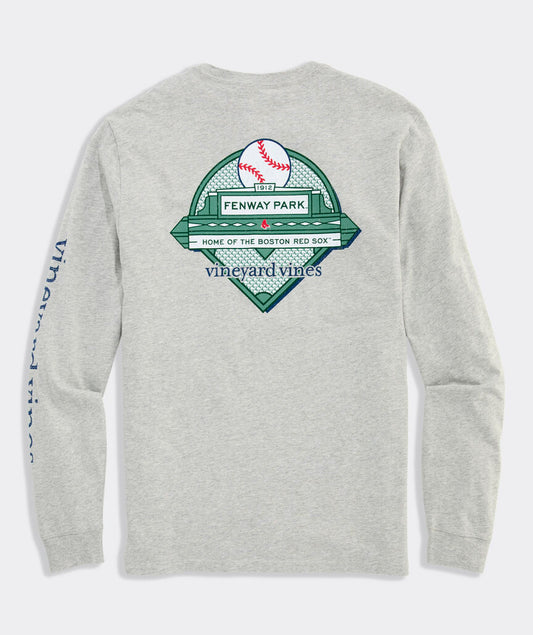 Vineyard Vines Boston Red Sox Fenway Long-Sleeve Pocket T-Shirt