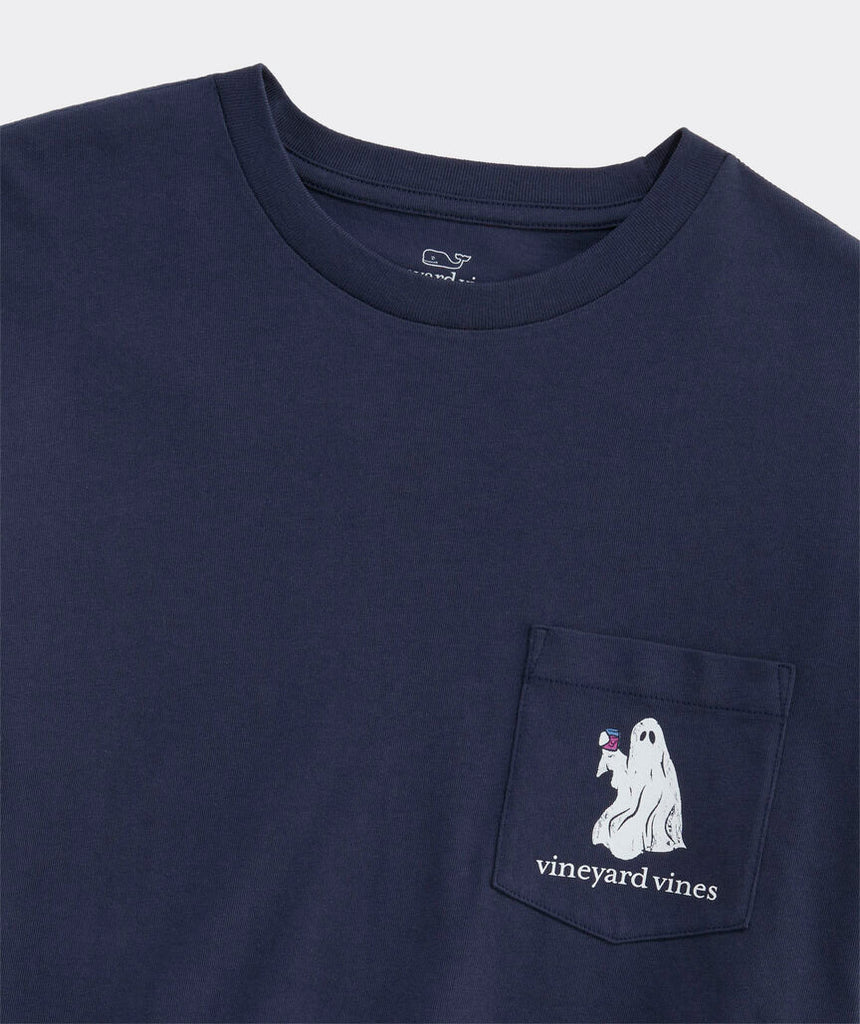 Vineyard Vines Full of Spirits Long-Sleeve Pocket Tee