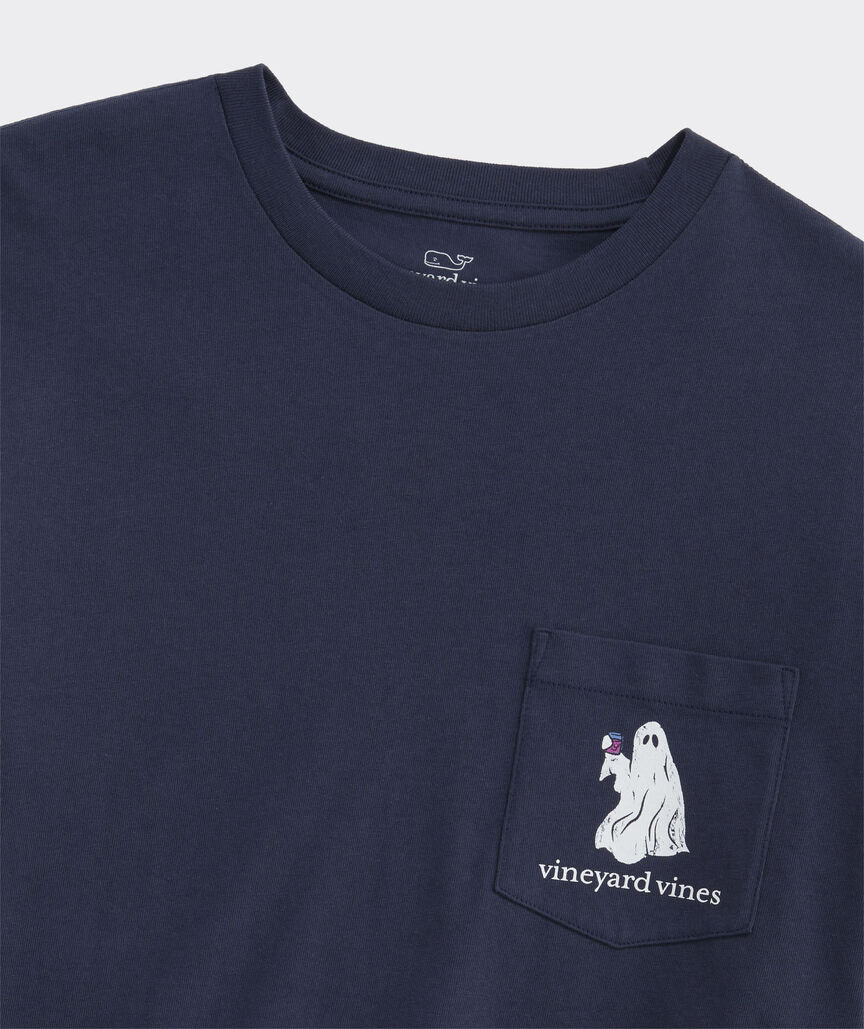 Vineyard Vines Full of Spirits Long-Sleeve Pocket Tee
