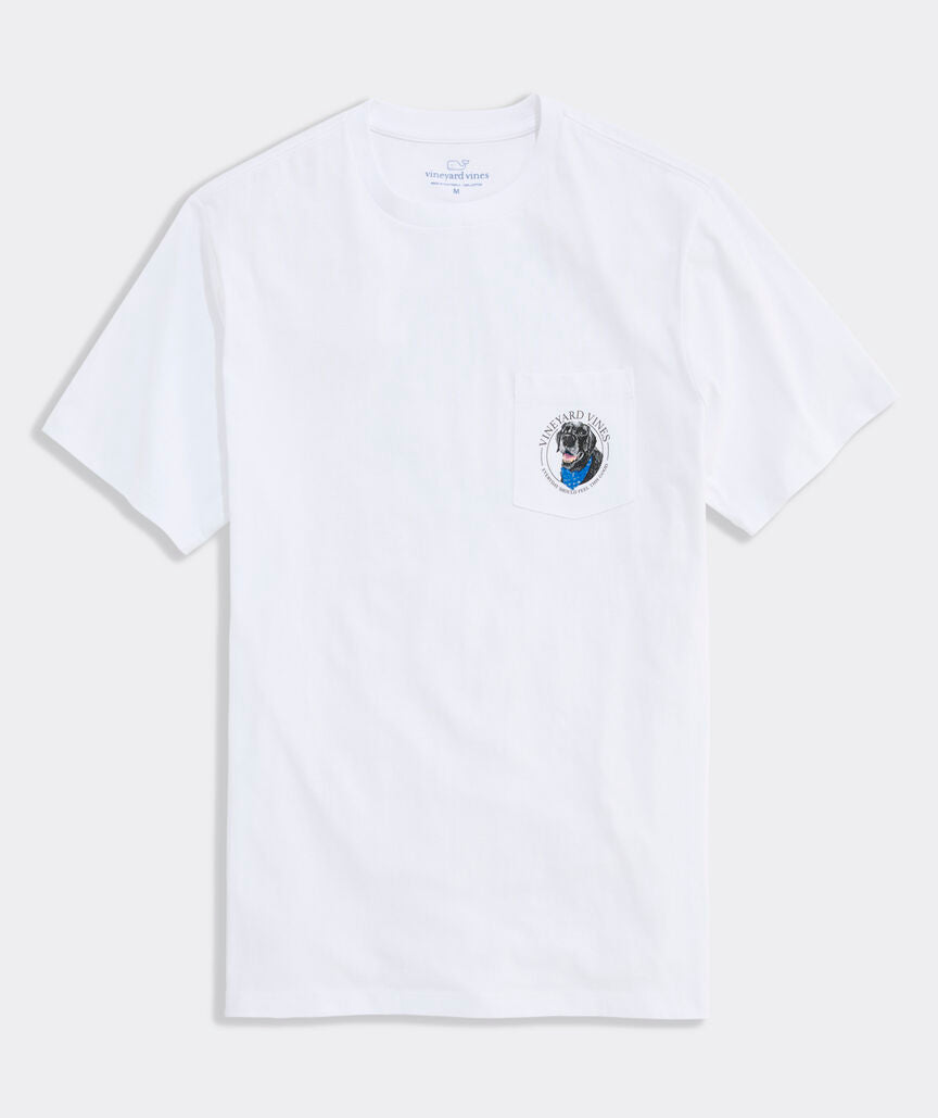 Vineyard Vines Black Lab EDSFTG Short-Sleeve Pocket Tee