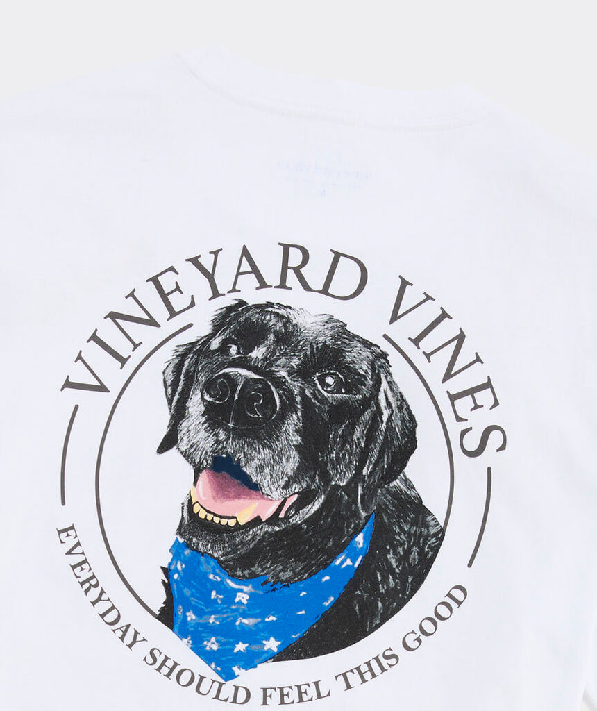 Vineyard Vines Black Lab EDSFTG Short-Sleeve Pocket Tee
