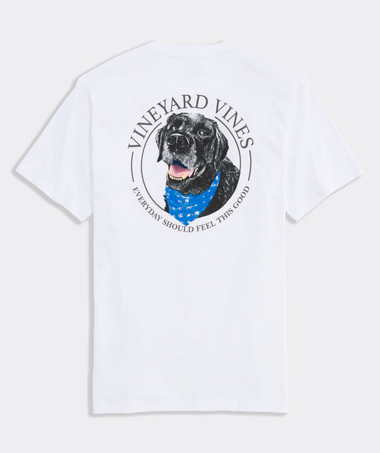 Vineyard Vines Black Lab EDSFTG Short-Sleeve Pocket Tee