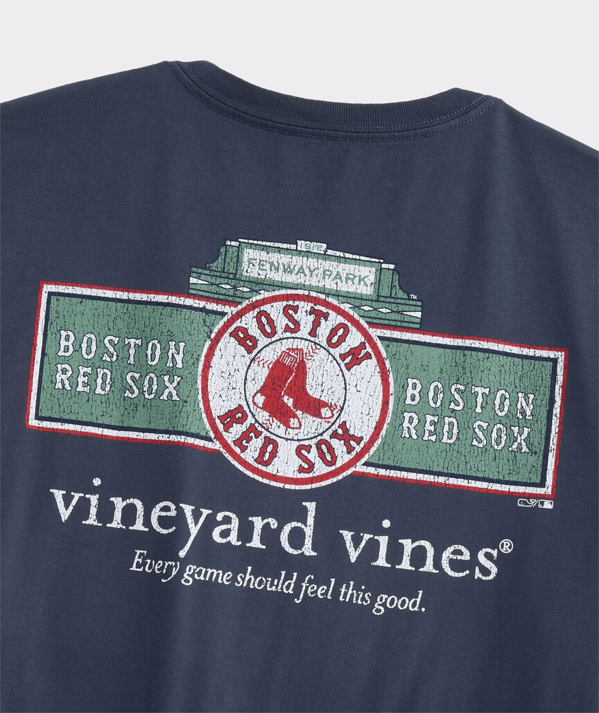 Vineyard Vines Boston Red Sox Green Monster Short-Sleeve Pocket T-Shirt