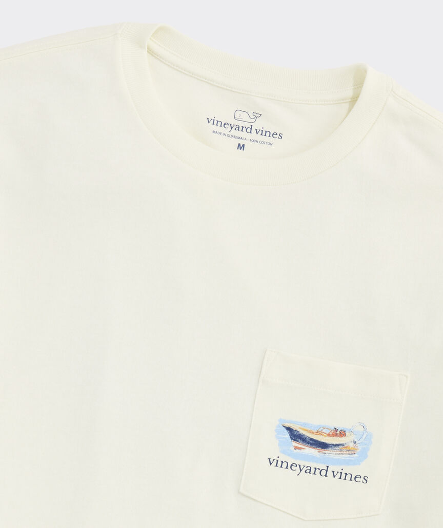 Vineyard Vines Gravy Boat Captain Long-Sleeve Pocket Tee