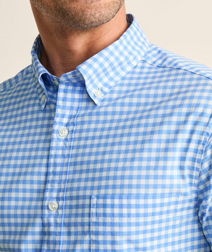 Vineyard Vines Skysail Gingham Performance Cotton Shirt