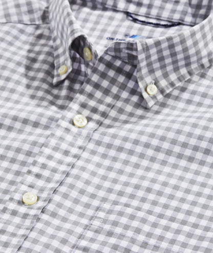 Vineyard Vines Men's Gingham On-The-Go brrr° Shirt