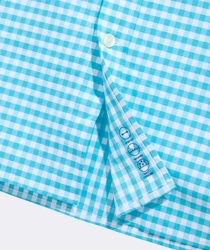 Vineyard Vines Skysail Gingham Performance Cotton Shirt