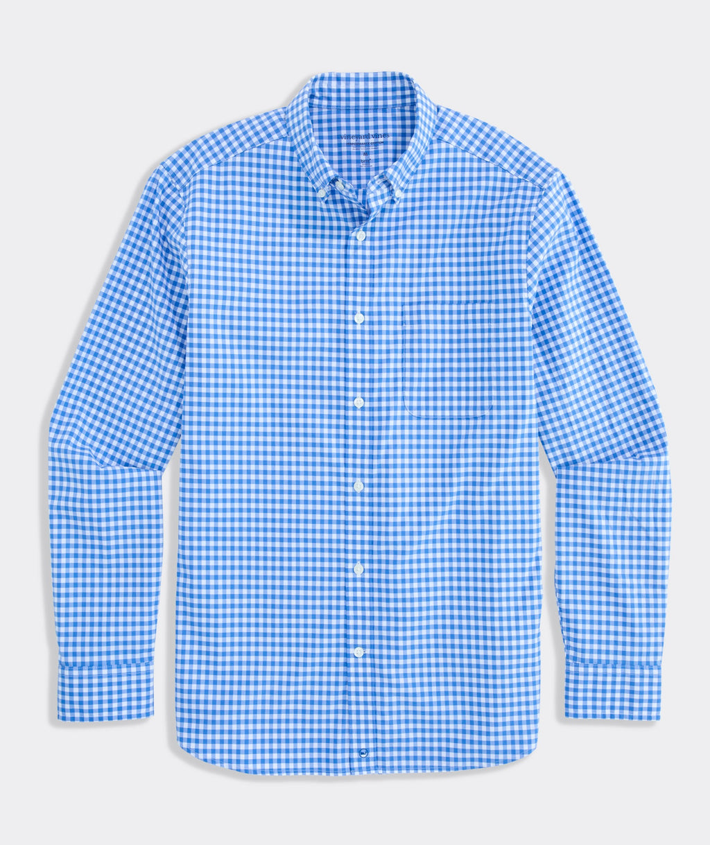 Vineyard Vines Performance Cotton Skysail Gingham Shirt