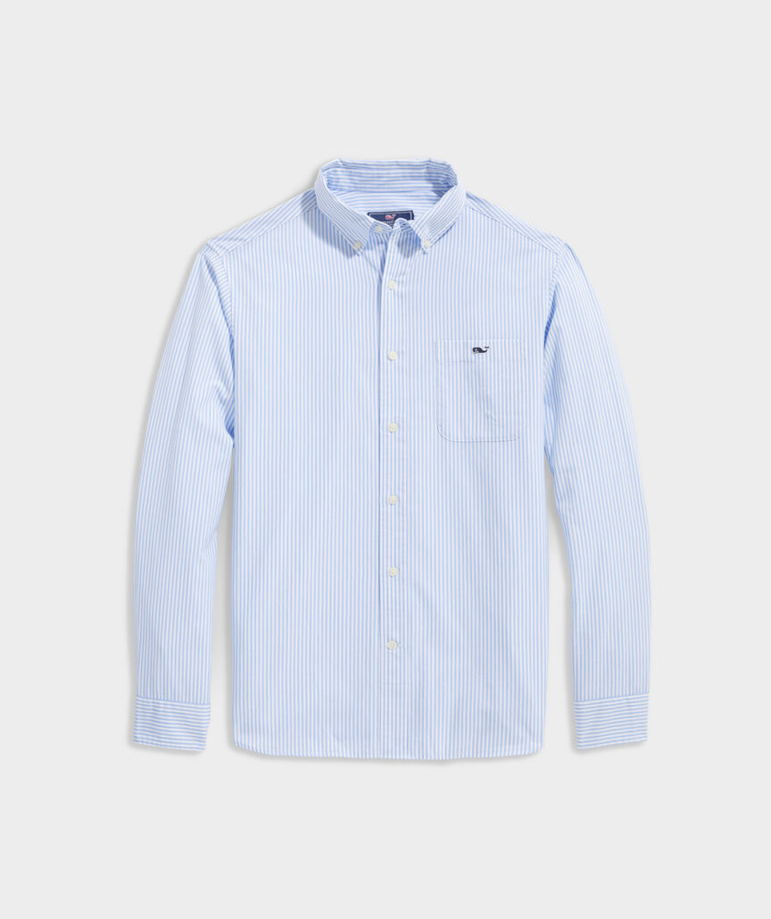 Vineyard Vines Stripe Stretch Poplin Shirt