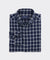Vineyard Vines Cotton Twill Indigo Check Shirt