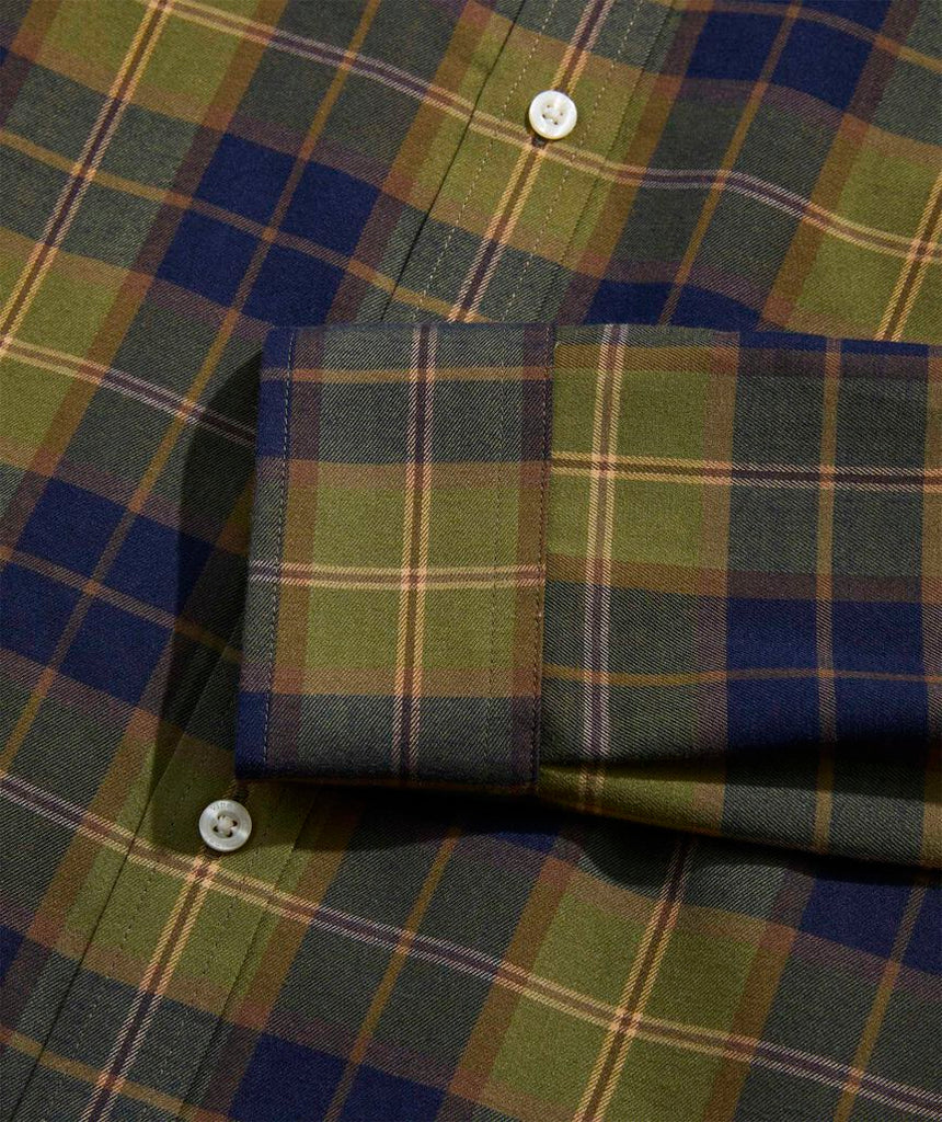 Vineyard Vines On-The-Go Brushed Twill Plaid Shirt