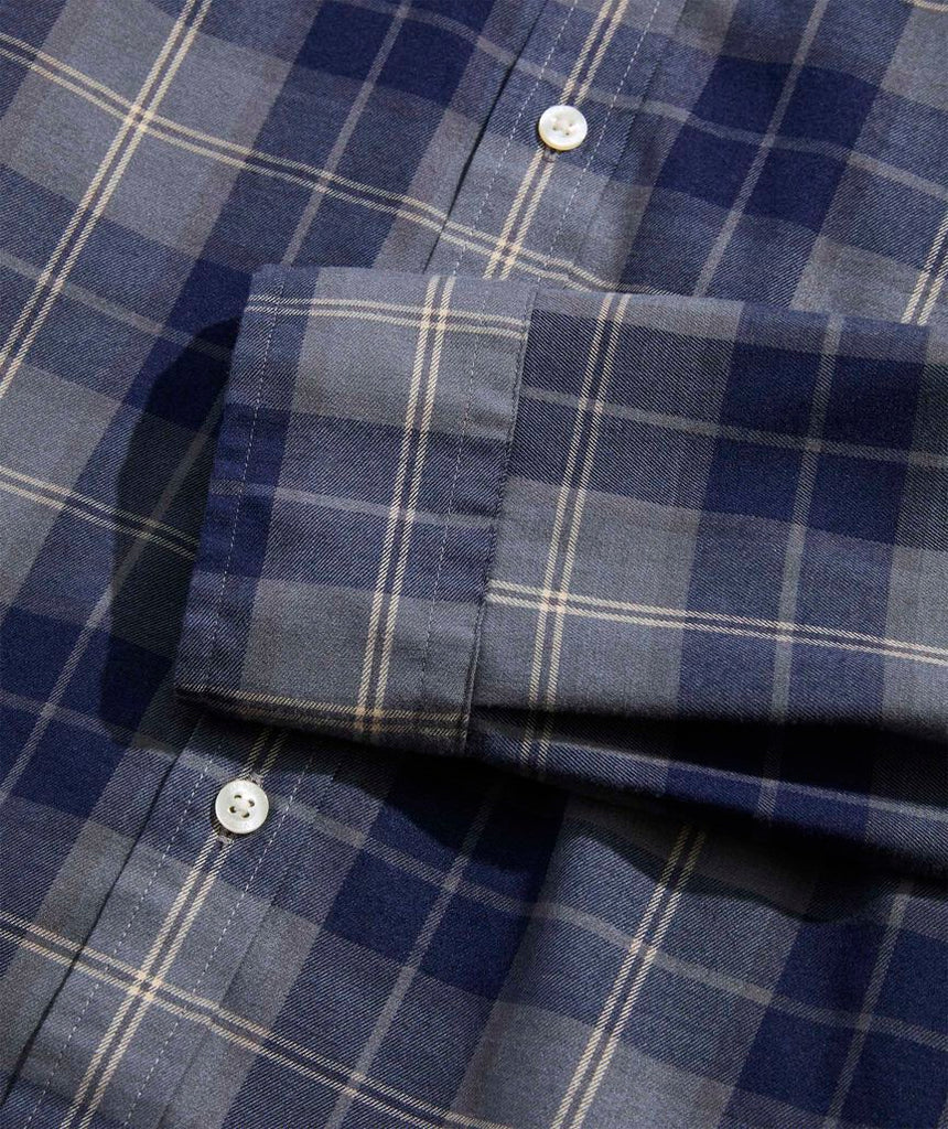 Vineyard Vines On-The-Go Brushed Twill Plaid Shirt