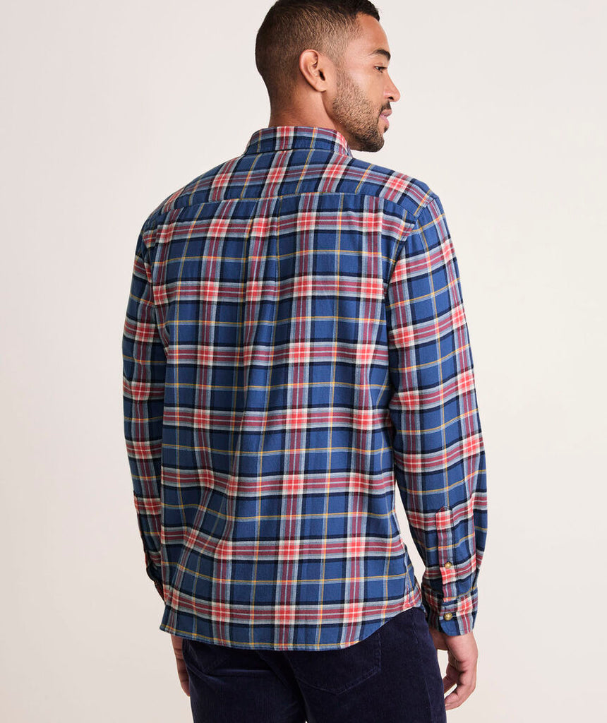 Vineyard Vines Vineyard Flannel Plaid Shirt