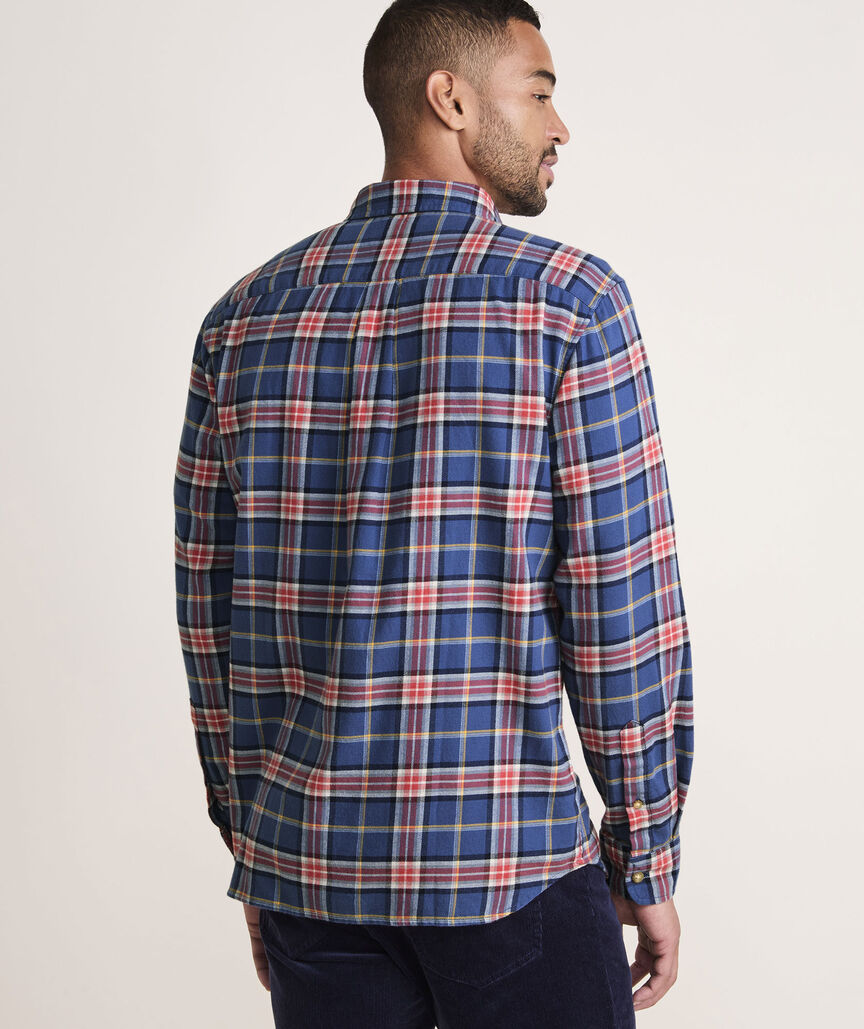 Vineyard Vines Vineyard Flannel Plaid Shirt