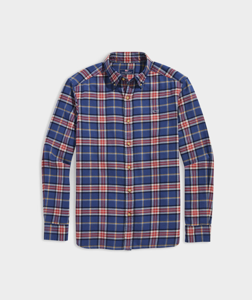 Vineyard Vines Vineyard Flannel Plaid Shirt
