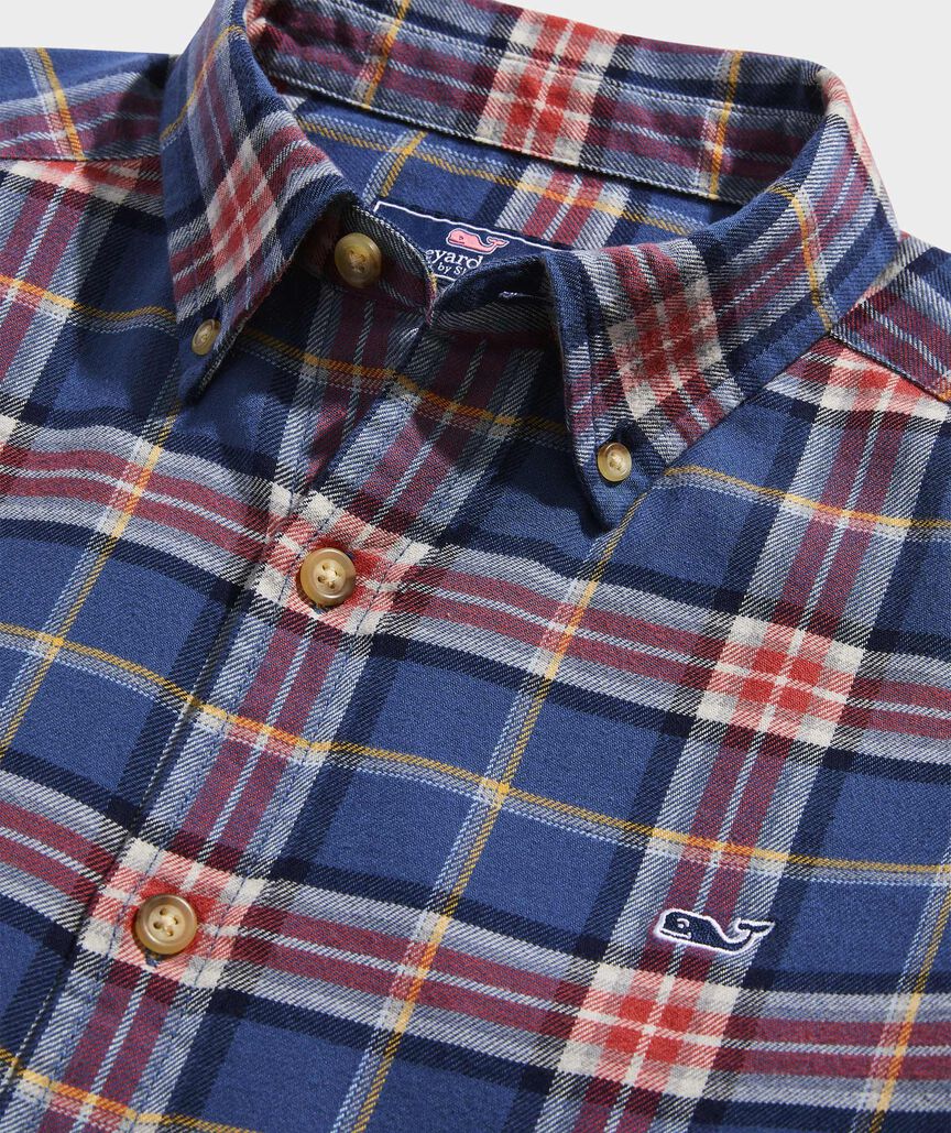 Vineyard Vines Vineyard Flannel Plaid Shirt