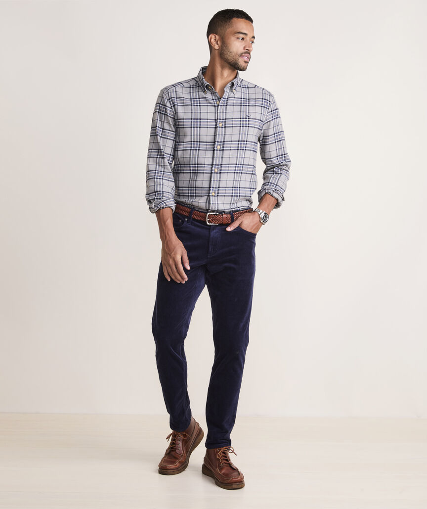 Vineyard Vines Vineyard Flannel Plaid Shirt