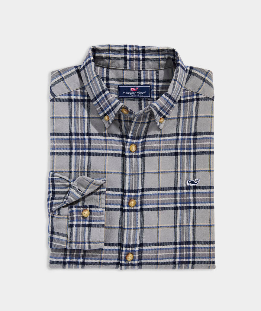 Vineyard Vines Vineyard Flannel Plaid Shirt