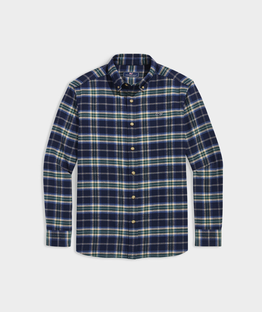 Vineyard Vines Vineyard Flannel Plaid Shirt