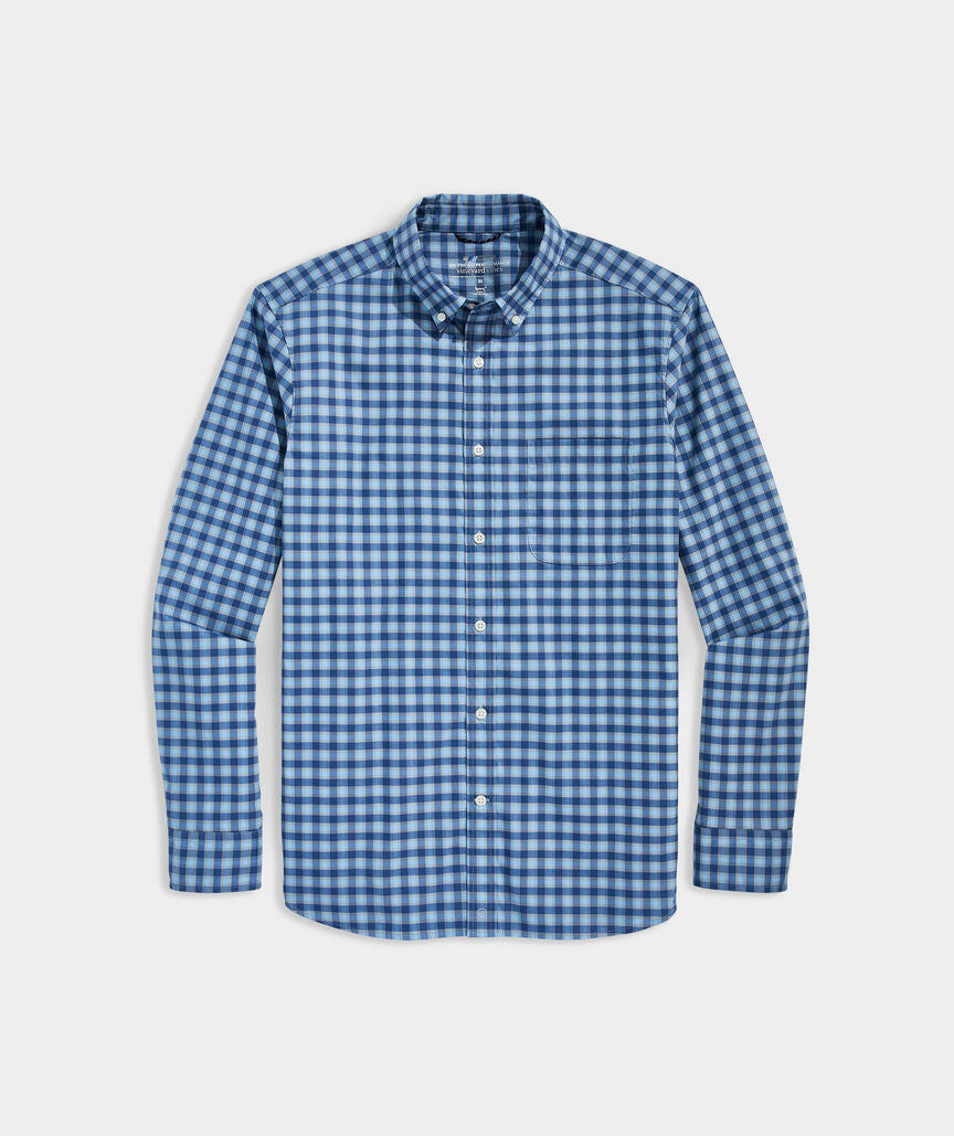 Vineyard Vines On-The-Go brrrº Plaid Shirt