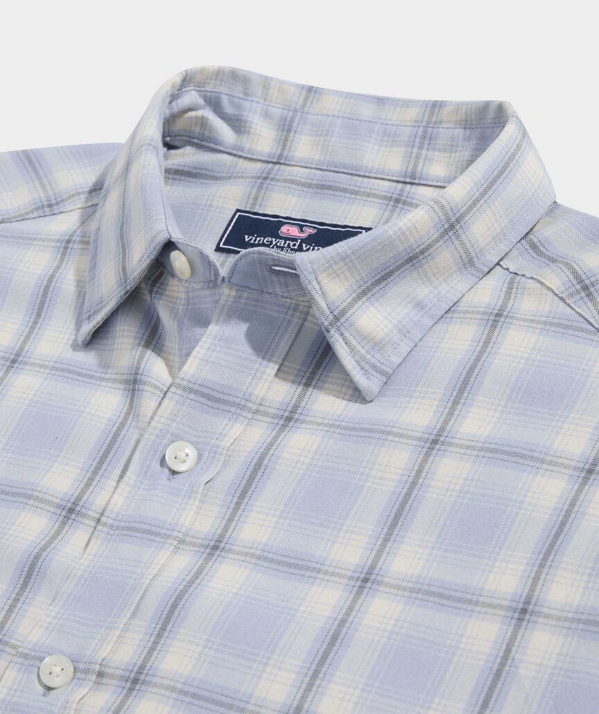 Vineyard Vines On-The-Go Brushed Twill Plaid Shirt