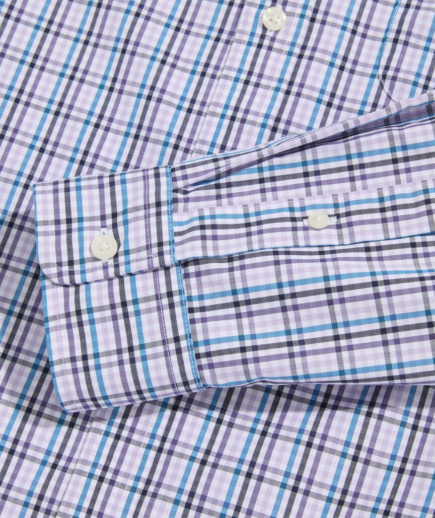 Vineyard Vines Stretch Poplin Tattersall Shirt