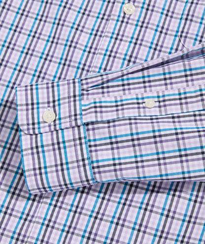 Vineyard Vines Stretch Poplin Tattersall Shirt