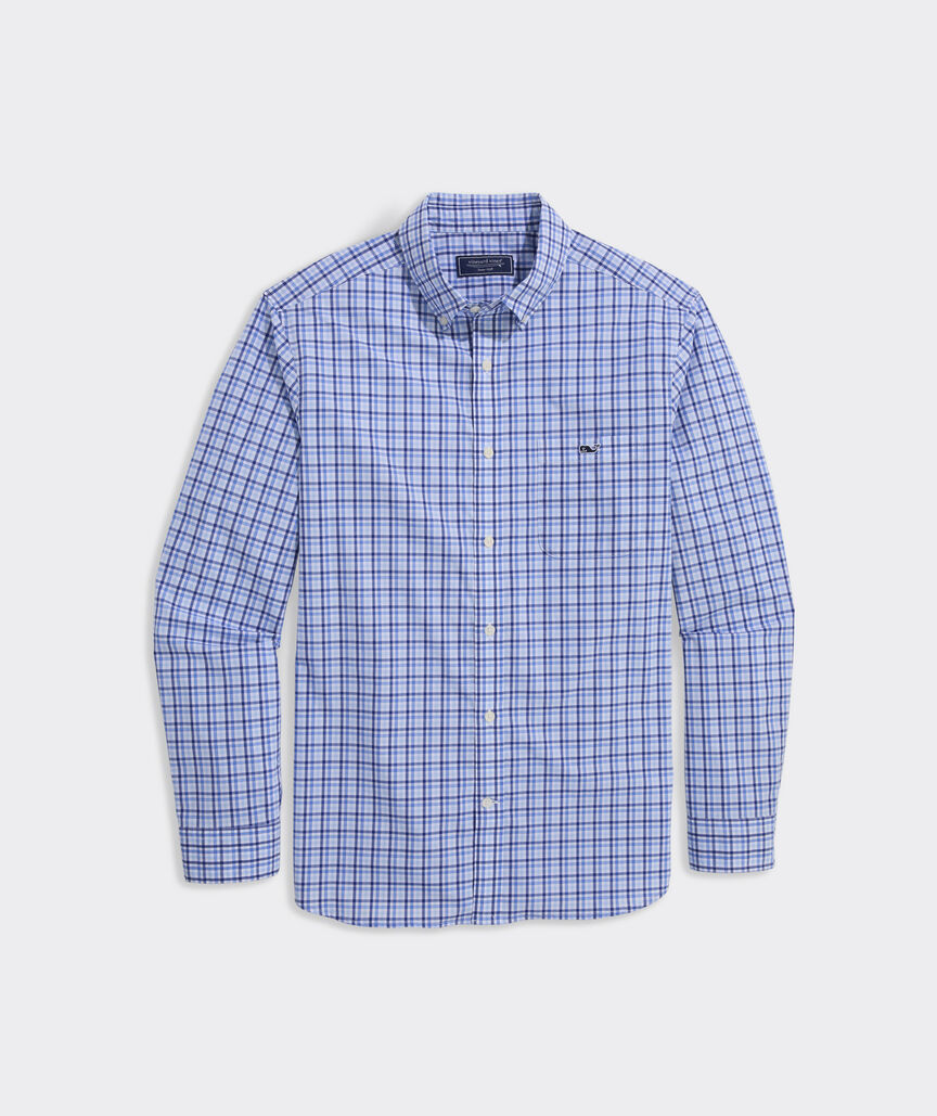 Vineyard Vines Kingston Tattersall Perfect Wash Poplin Shirt