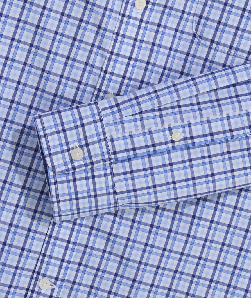 Vineyard Vines Kingston Tattersall Perfect Wash Poplin Shirt