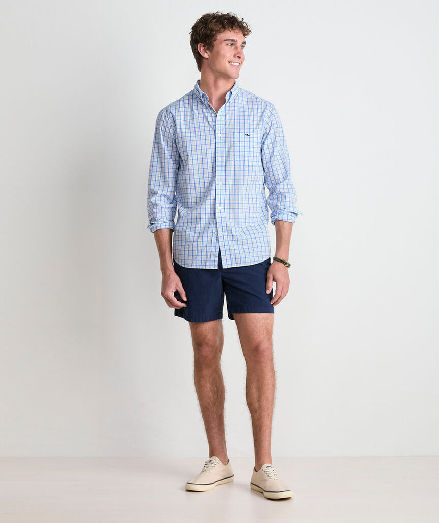 Vineyard Vines Kingston Tattersall Perfect Wash Poplin Shirt