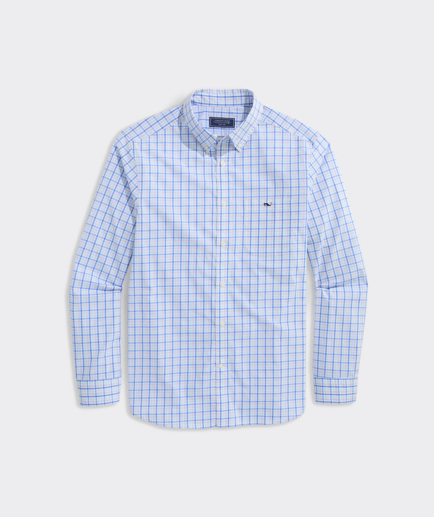 Vineyard Vines Kingston Tattersall Perfect Wash Poplin Shirt