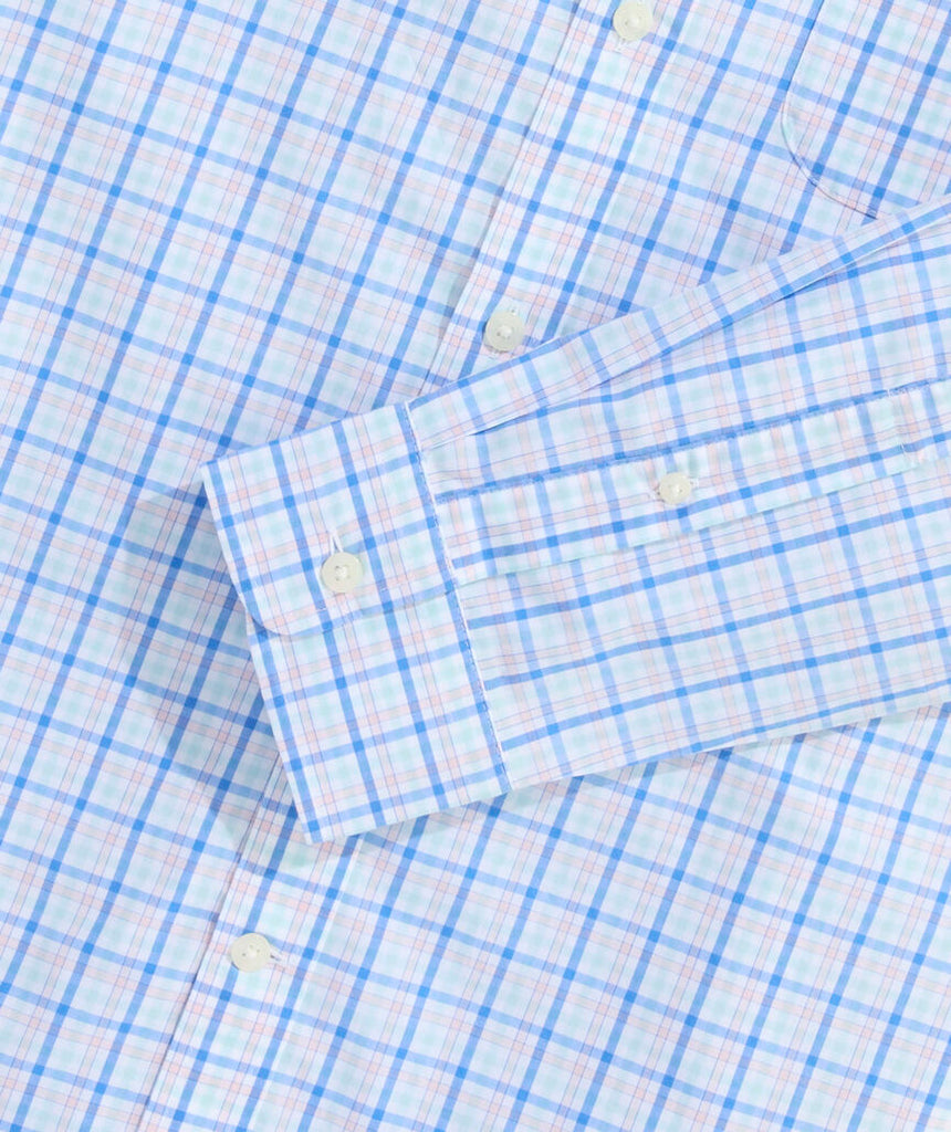 Vineyard Vines Kingston Tattersall Perfect Wash Poplin Shirt