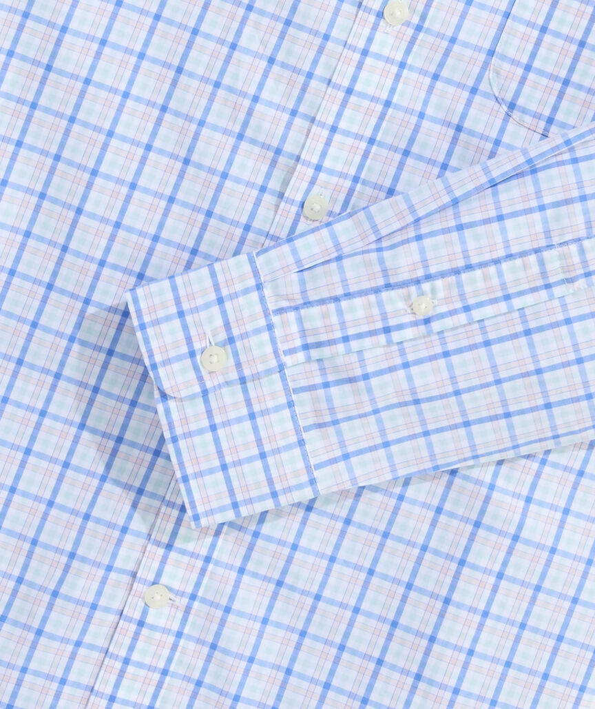 Vineyard Vines Kingston Tattersall Perfect Wash Poplin Shirt