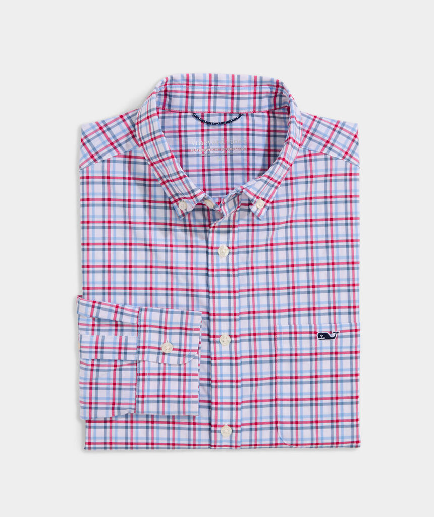 Vineyard Vines Callwood Plaid Featherweight Performance Shirt