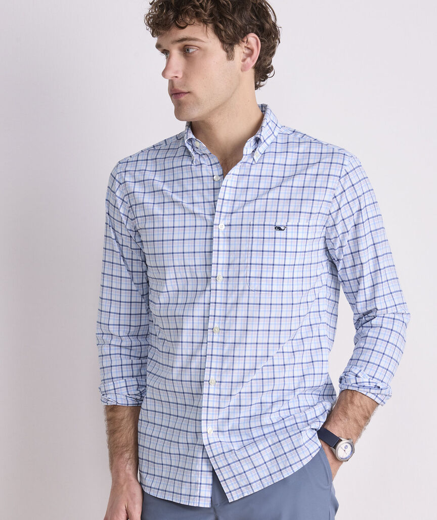 Vineyard Vines Callwood Plaid Featherweight Performance Shirt