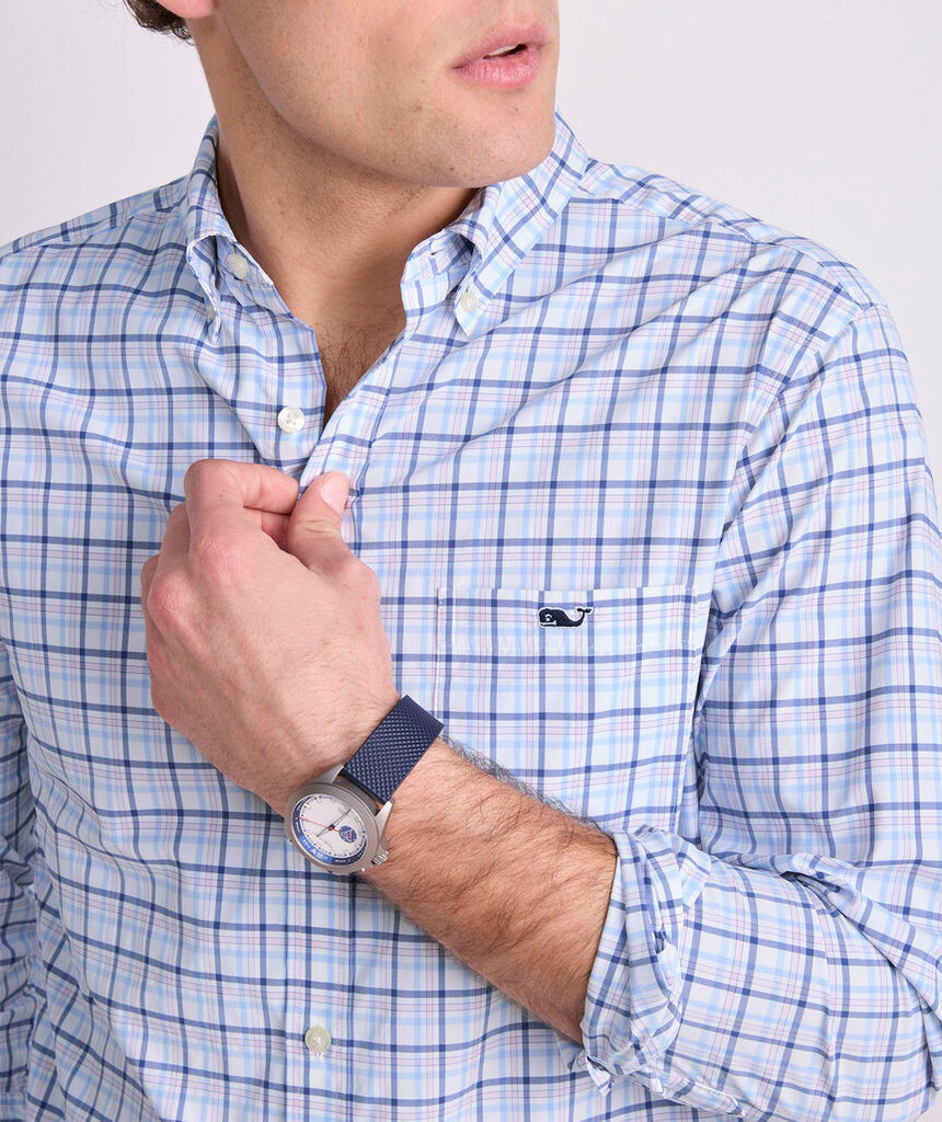 Vineyard Vines Callwood Plaid Featherweight Performance Shirt