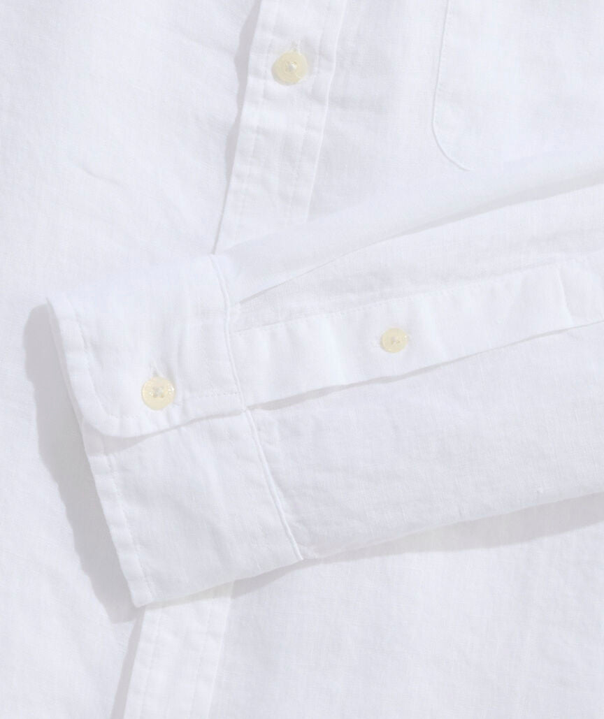 Vineyard Vines Surfside Solid Linen Shirt