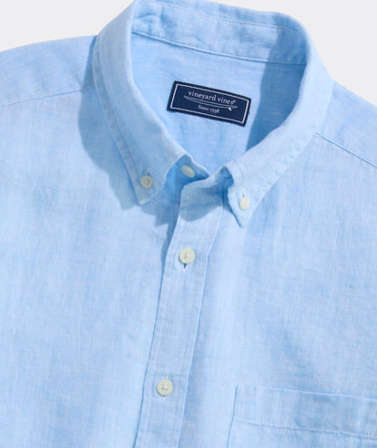 Vineyard Vines Surfside Solid Linen Shirt