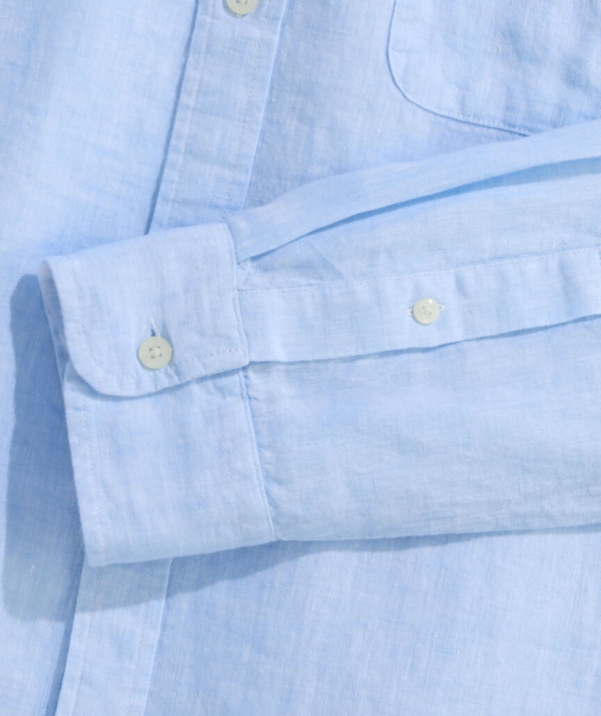 Vineyard Vines Surfside Solid Linen Shirt