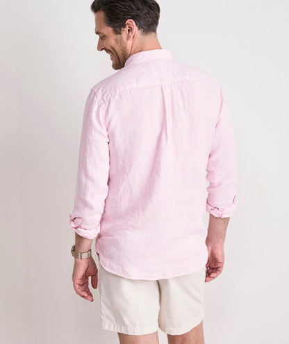 Vineyard Vines Surfside Solid Linen Shirt