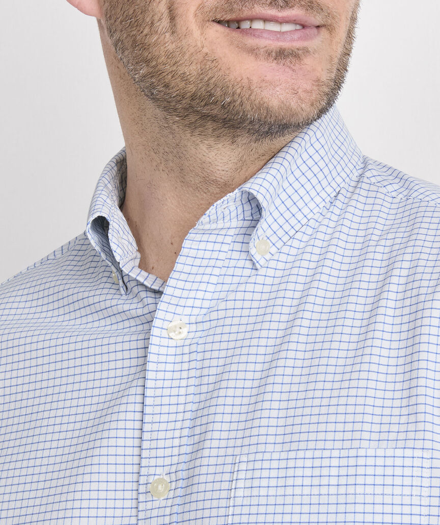 Vineyard Vines Calabash Check Performance Cotton Shirt
