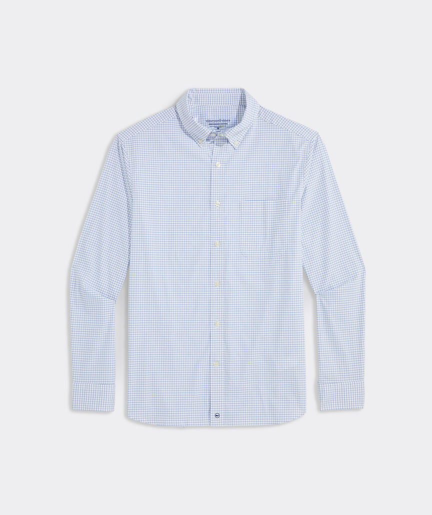 Vineyard Vines Calabash Check Performance Cotton Shirt