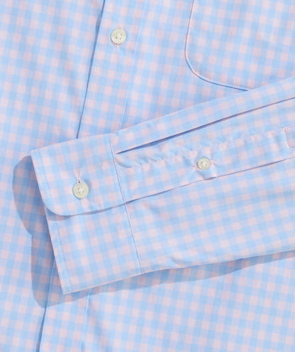 Vineyard Vines Topsail Gingham Featherweight Performance Shirt