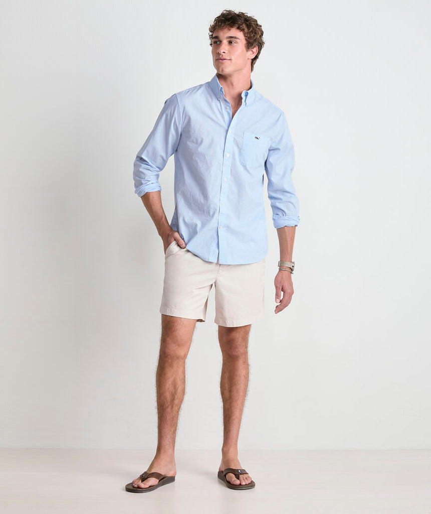 Vineyard Vines Anegada Gingham Perfect Wash Poplin Shirt