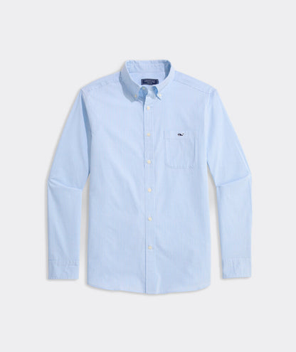Vineyard Vines Anegada Gingham Perfect Wash Poplin Shirt
