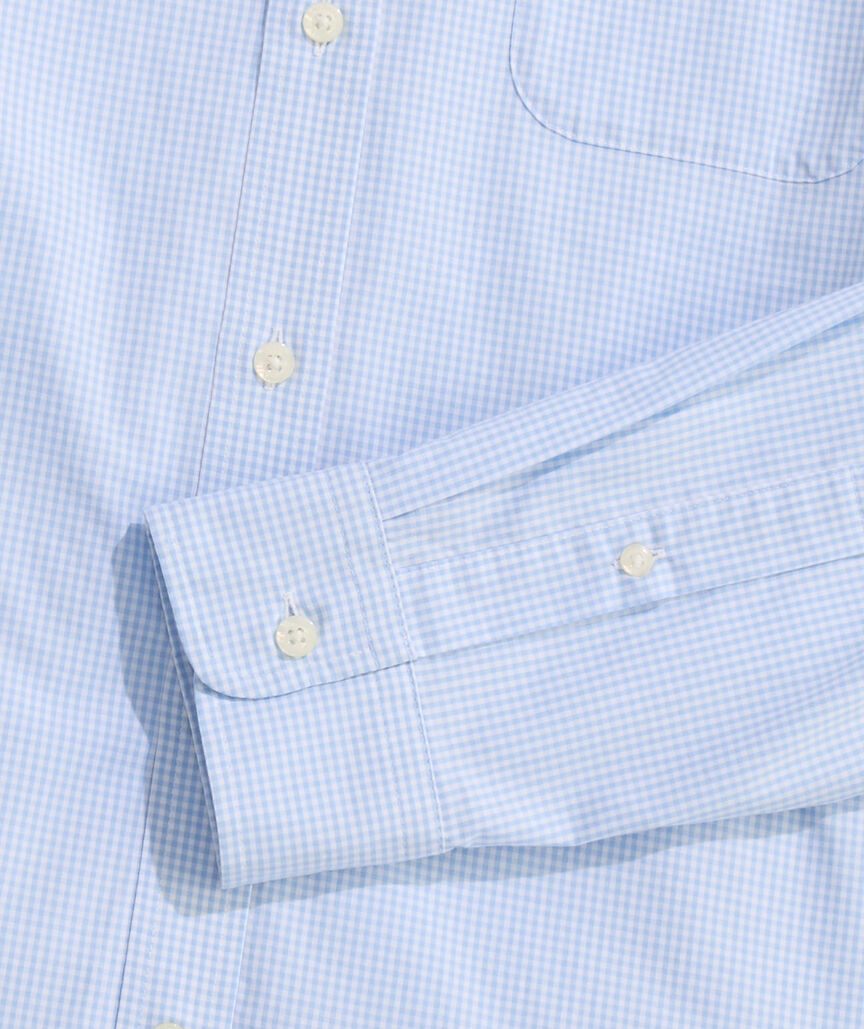 Vineyard Vines Anegada Gingham Perfect Wash Poplin Shirt