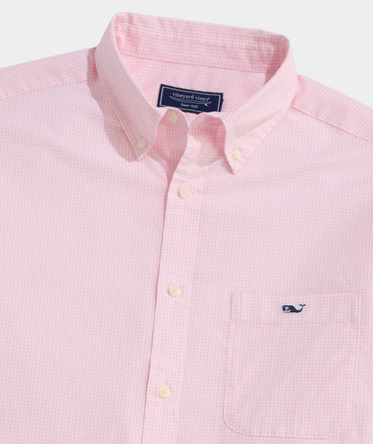 Vineyard Vines Anegada Gingham Perfect Wash Poplin Shirt